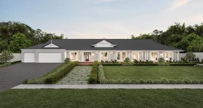 Bronte architectual new home designs available in NSW and ACT