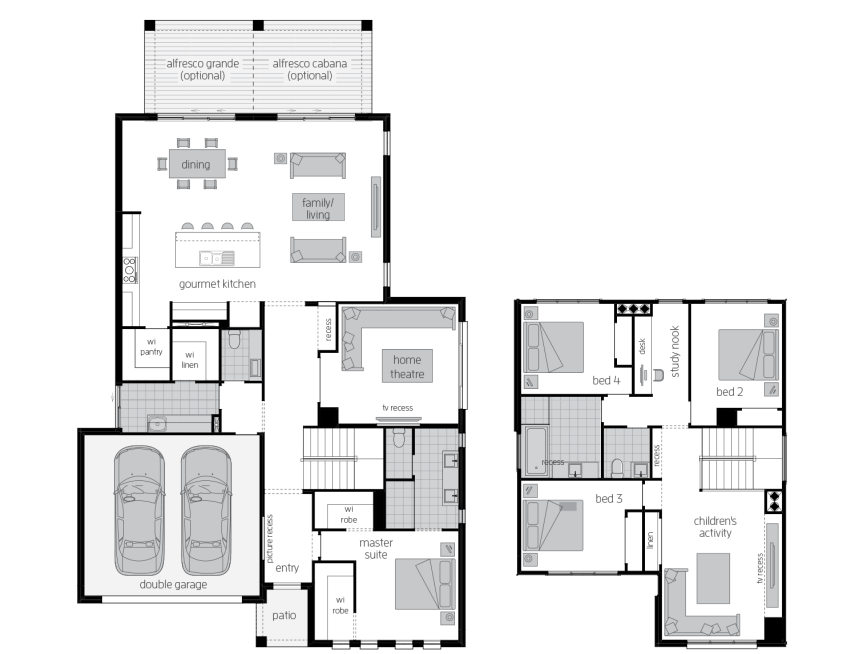 Architectural New Home Designs - Avondale Floor Plan 