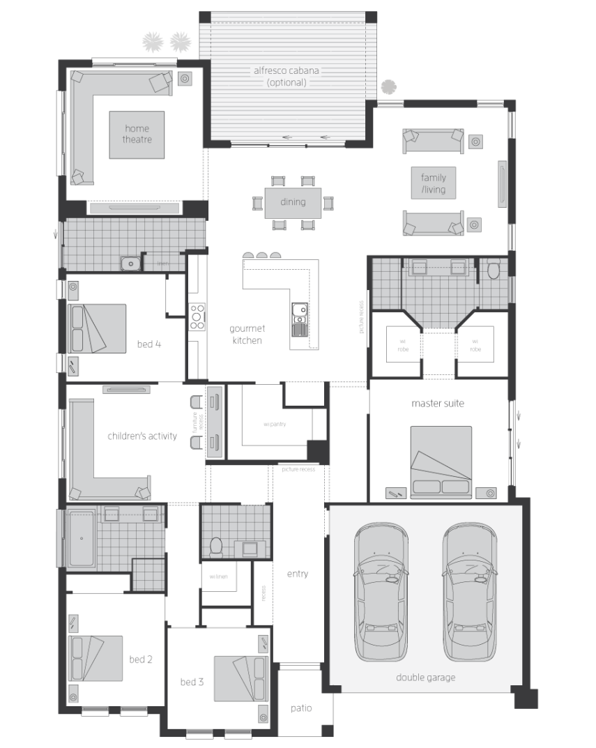 Architectural New Home Designs - Sovereign Floor Plans