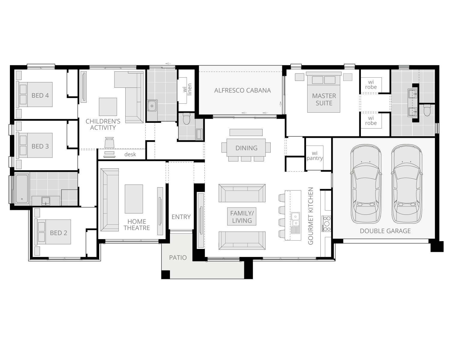 Cumbria Standard floorplan