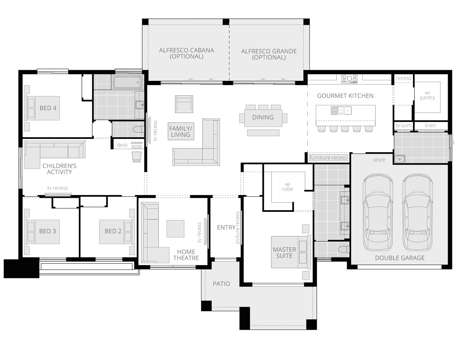 Esperance Grande- Acreage Floor Plan- McDonald Jones