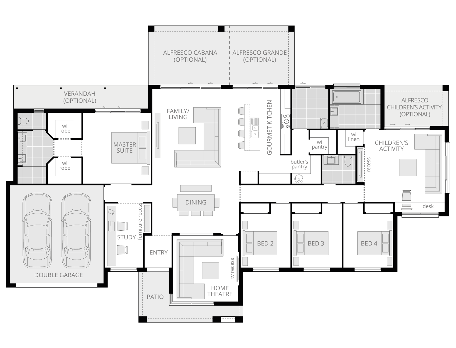 Lyndhurst Grande- Acreage Floor Plan- McDonald Jones