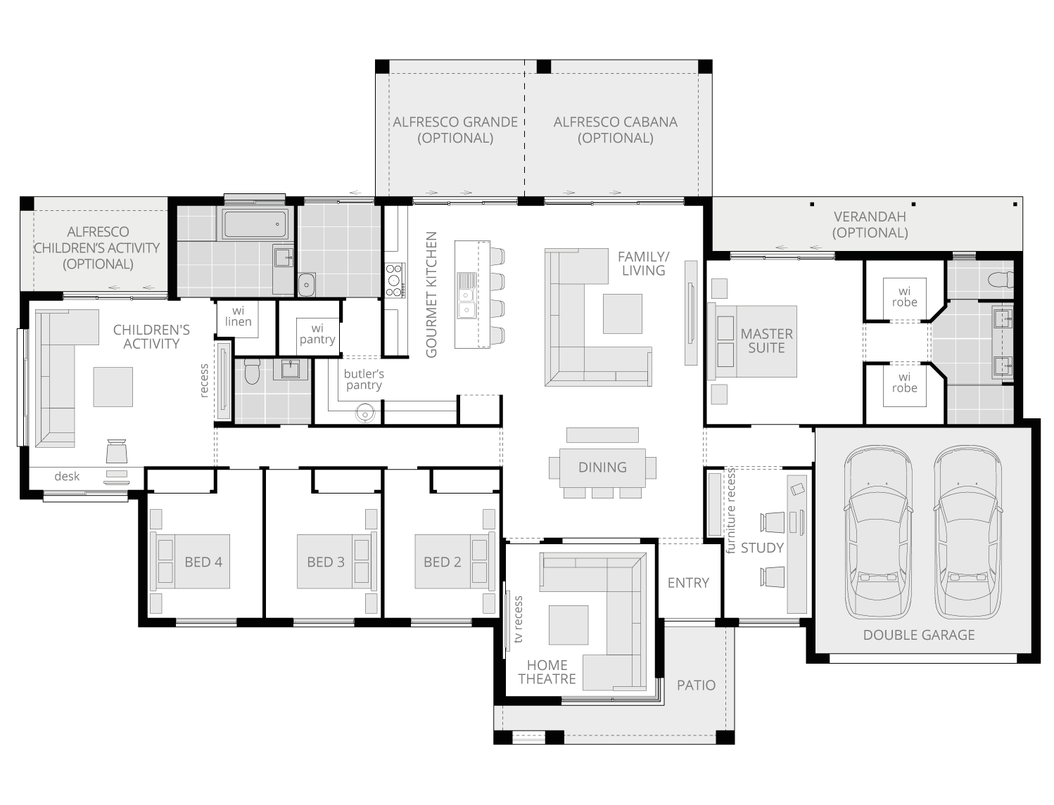 Lyndhurst Grande- Acreage Floor Plan- McDonald Jones