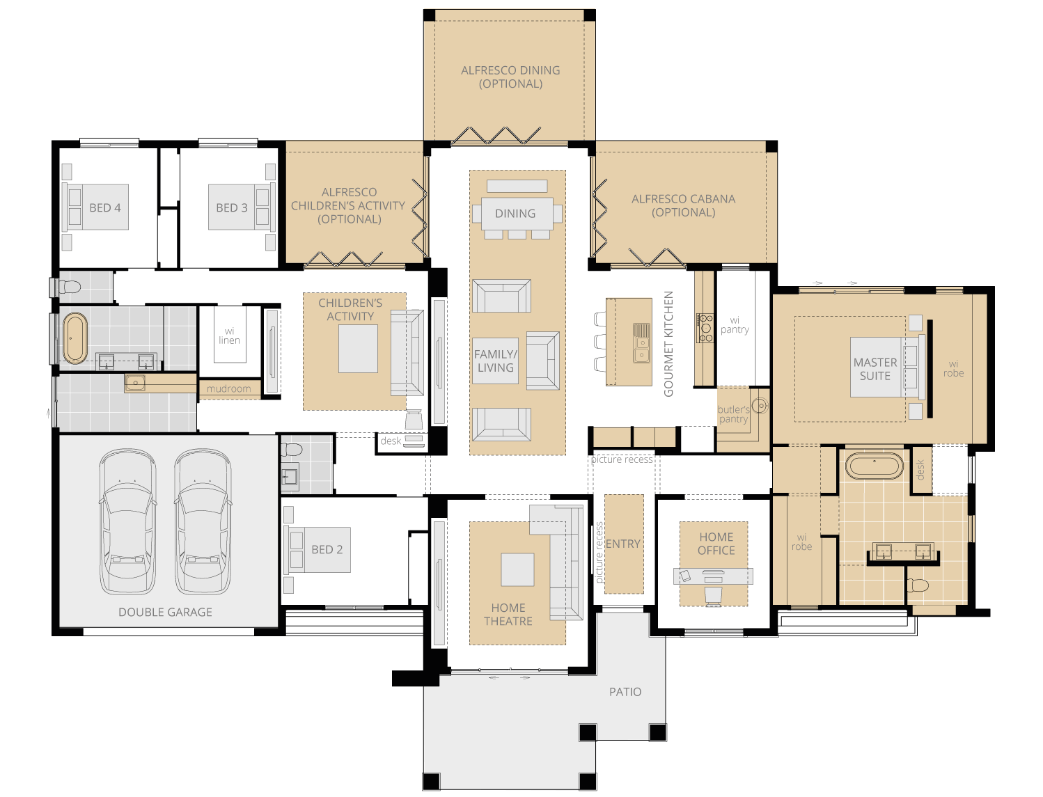 Montrose- Acreage Floor Plan- McDonald Jones