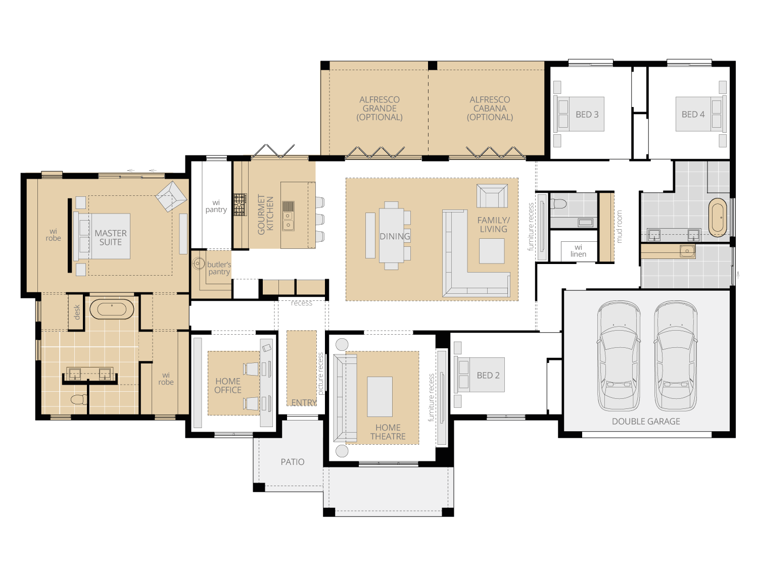 Balmoral floorplan lhs Balmoral floorplan lhs