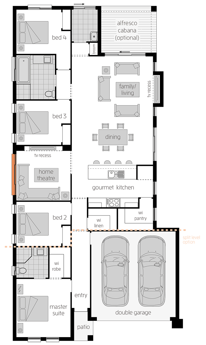 Cordova - Single Storey Floor Plan - McDonald Jones