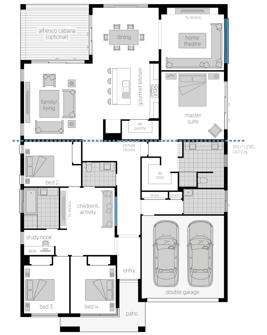 San Marino 16 - floor plan - RHS San Marino 16 - floor plan - RHS