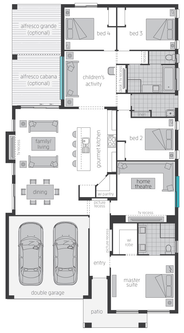 Havana Renwick floorplan lhs Havana Renwick floorplan lhs
