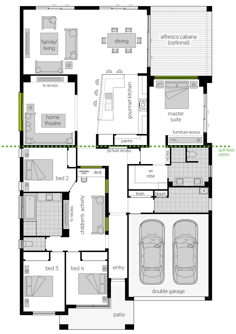Milano 15 Four floorplan lhs Milano 15 Four floorplan lhs