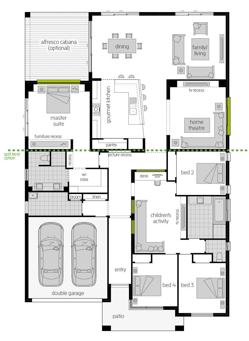 Milano 16 Four floorplan lhs Milano 16 Four floorplan lhs