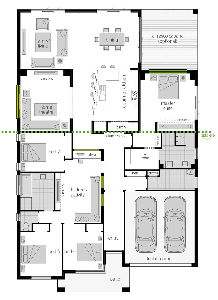 Milano 16 Four floorplan lhs Milano 16 Four floorplan lhs