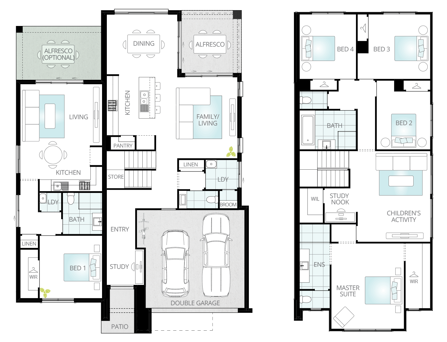 Architectural New Home Designs - Soria FloorPlan 