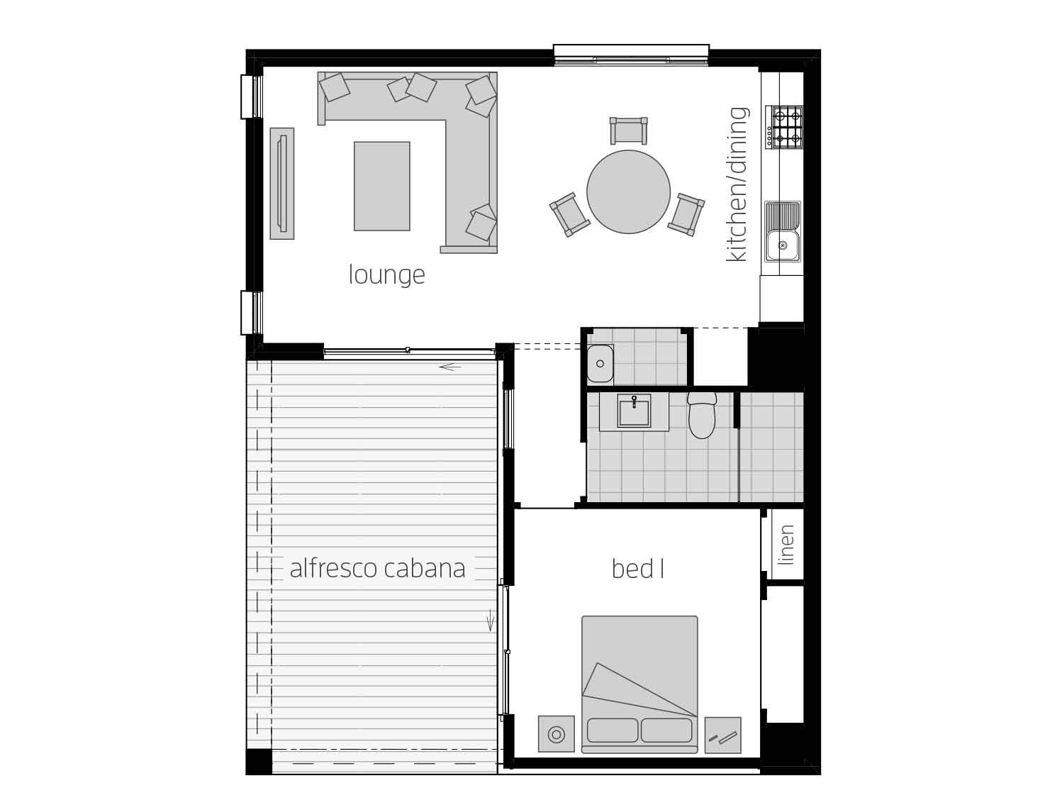 Granny Flat Classic House Plan