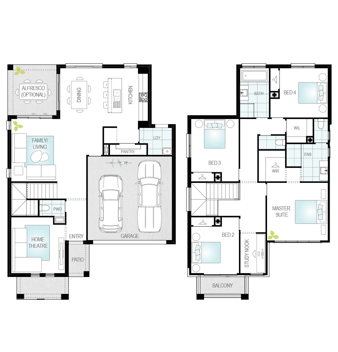 Lurento One - Single Storey Floor Plan Lurento One - Single Storey Floor Plan - McDonald Jones