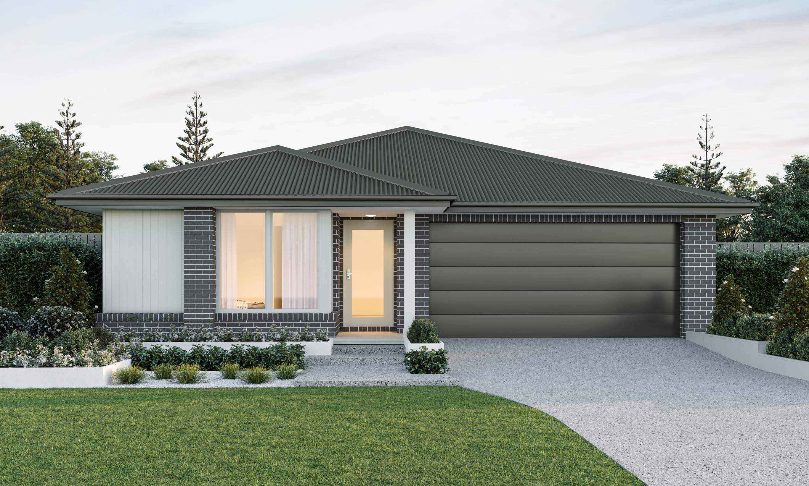 single storey home design everyday almeria savannah facade