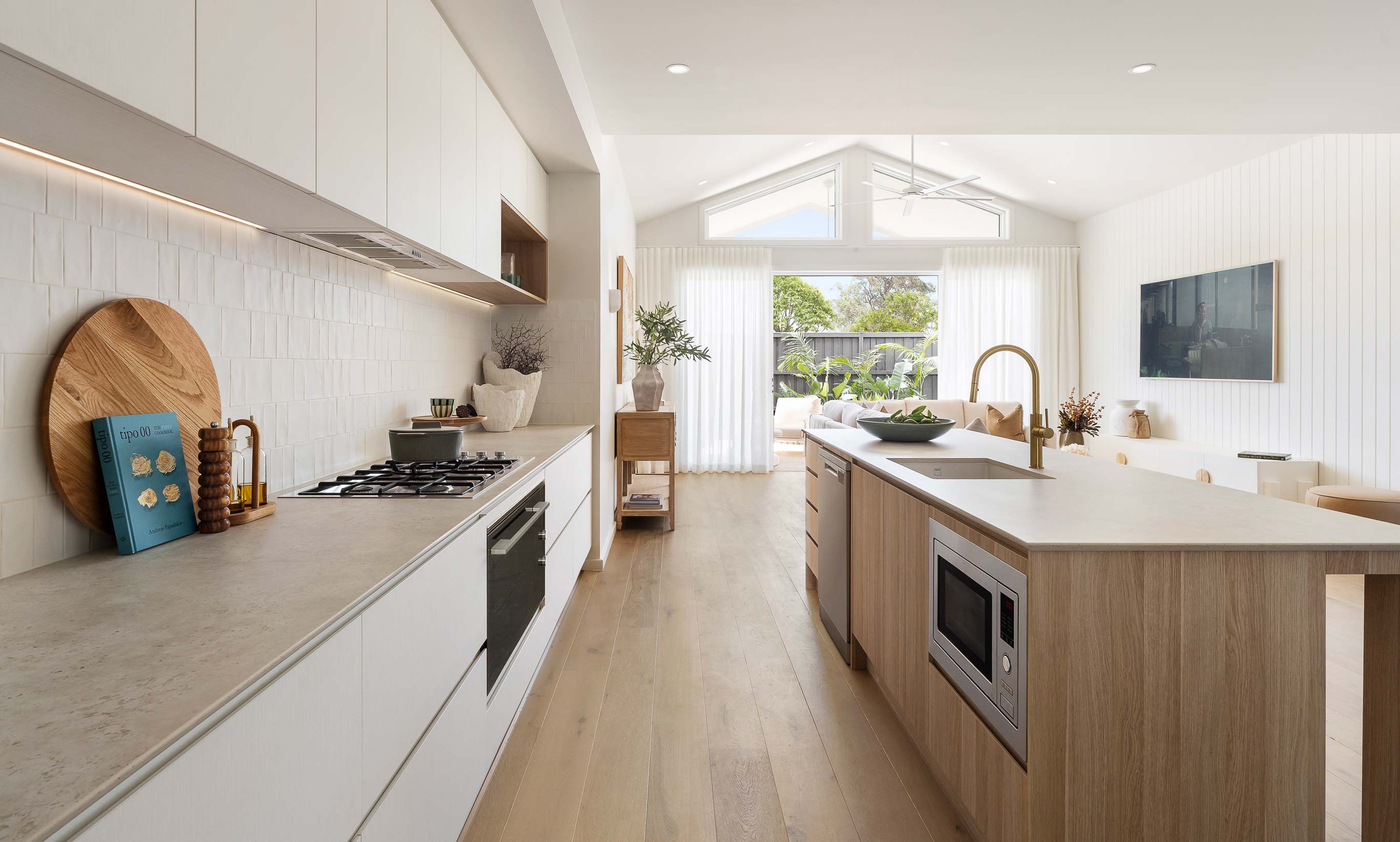 two storey home design aria 28 one kitchen living oran park