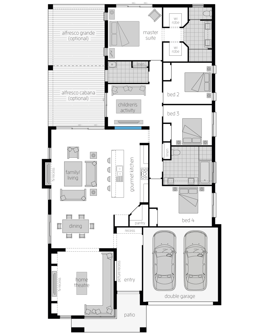 Floor Plan - Monte Carlo Floor Plan - Monte Carlo - McDonald Jones