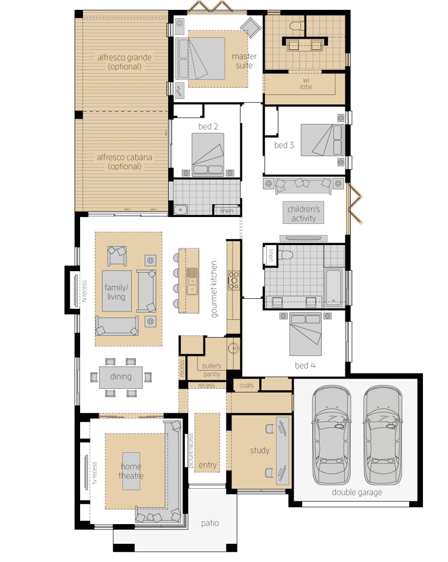 Floor Plan - Monte Carlo Floor Plan - Monte Carlo - McDonald Jones