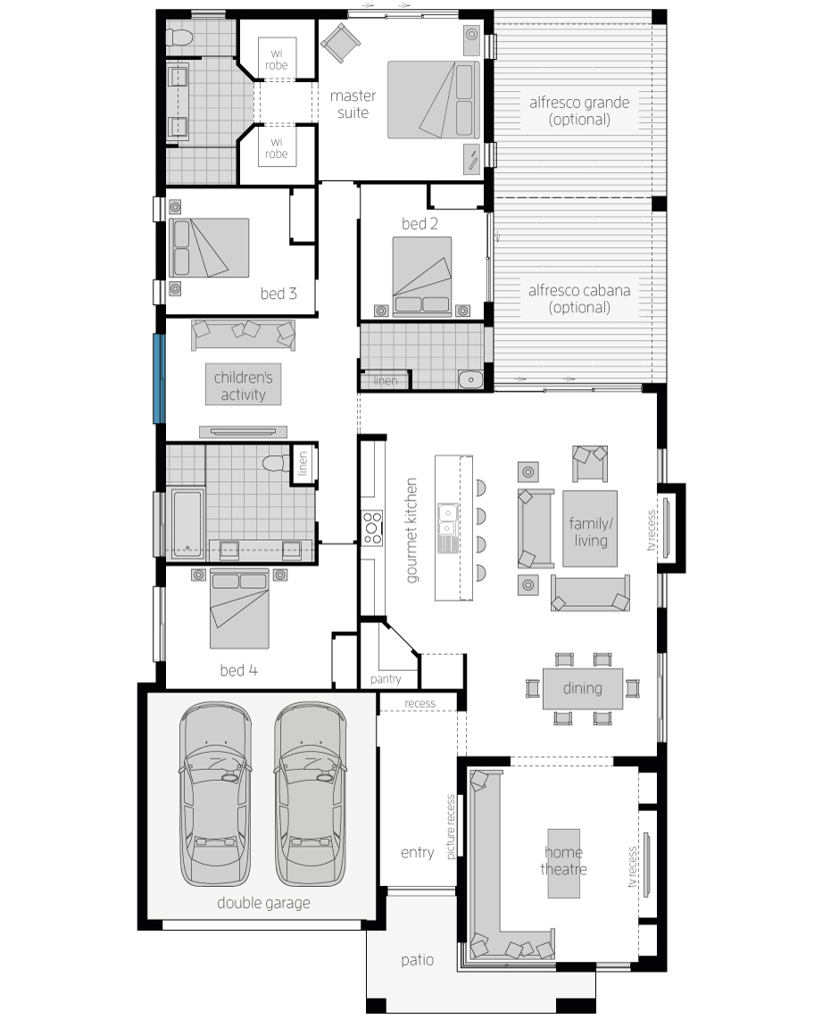 Floor Plan - Monte Carlo Floor Plan - Monte Carlo - McDonald Jones