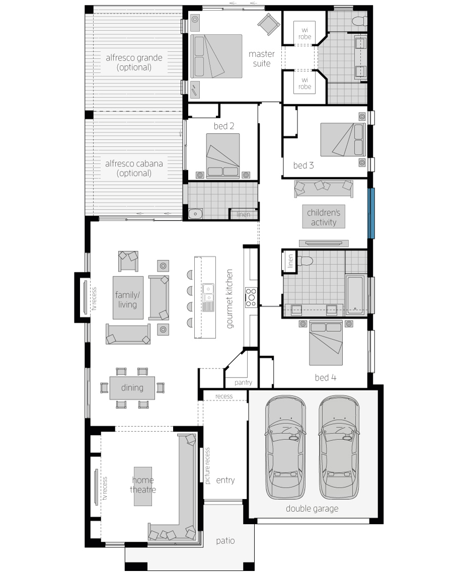 Floor Plan - Monte Carlo Floor Plan - Monte Carlo - McDonald Jones