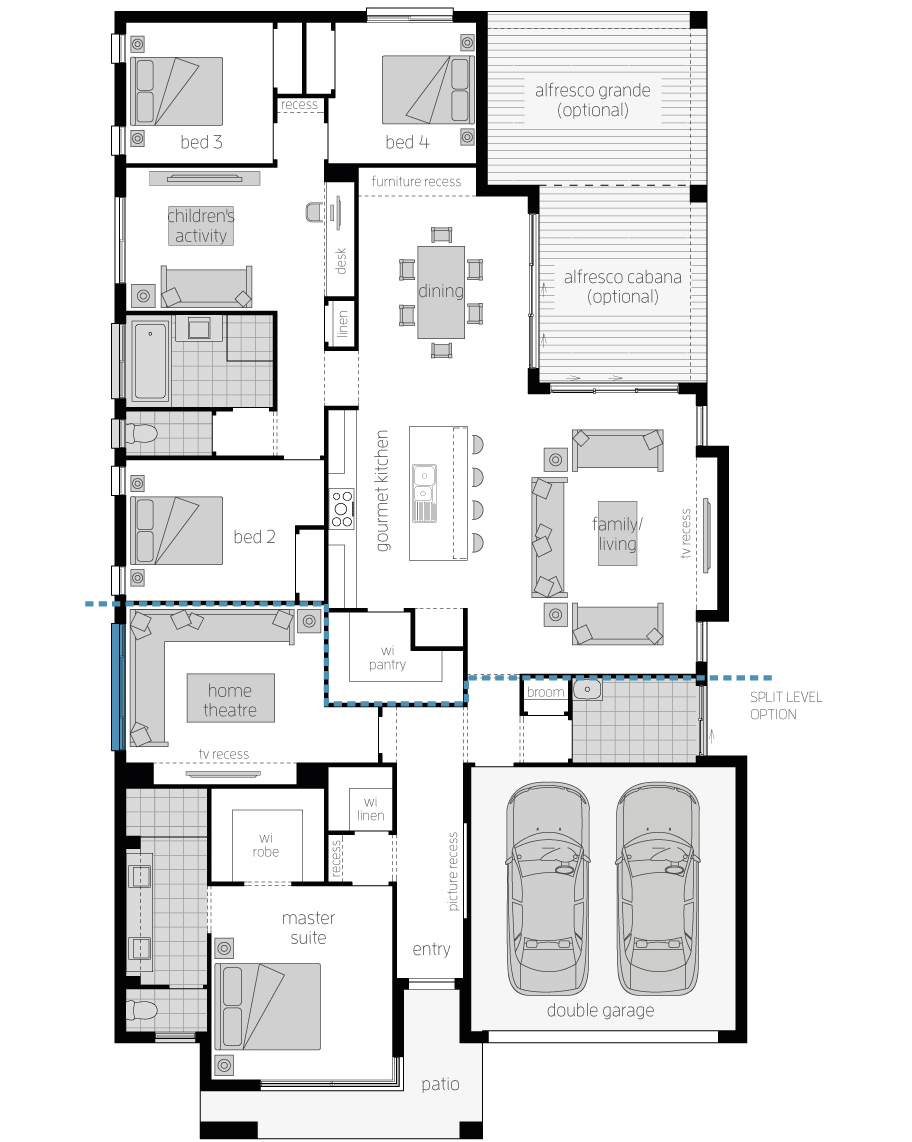 Seaview Beautiful New Home Design Mcdonald Jones Homes