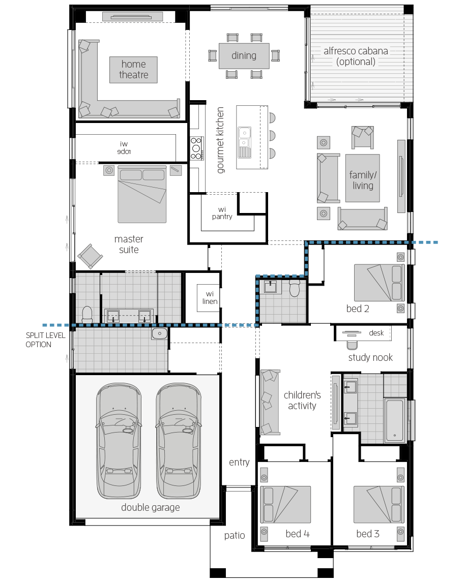 San Marino Manor 15- Single Storey Floor Plan San Marino Manor 15- Single Storey Floor Plan- McDonald Jones