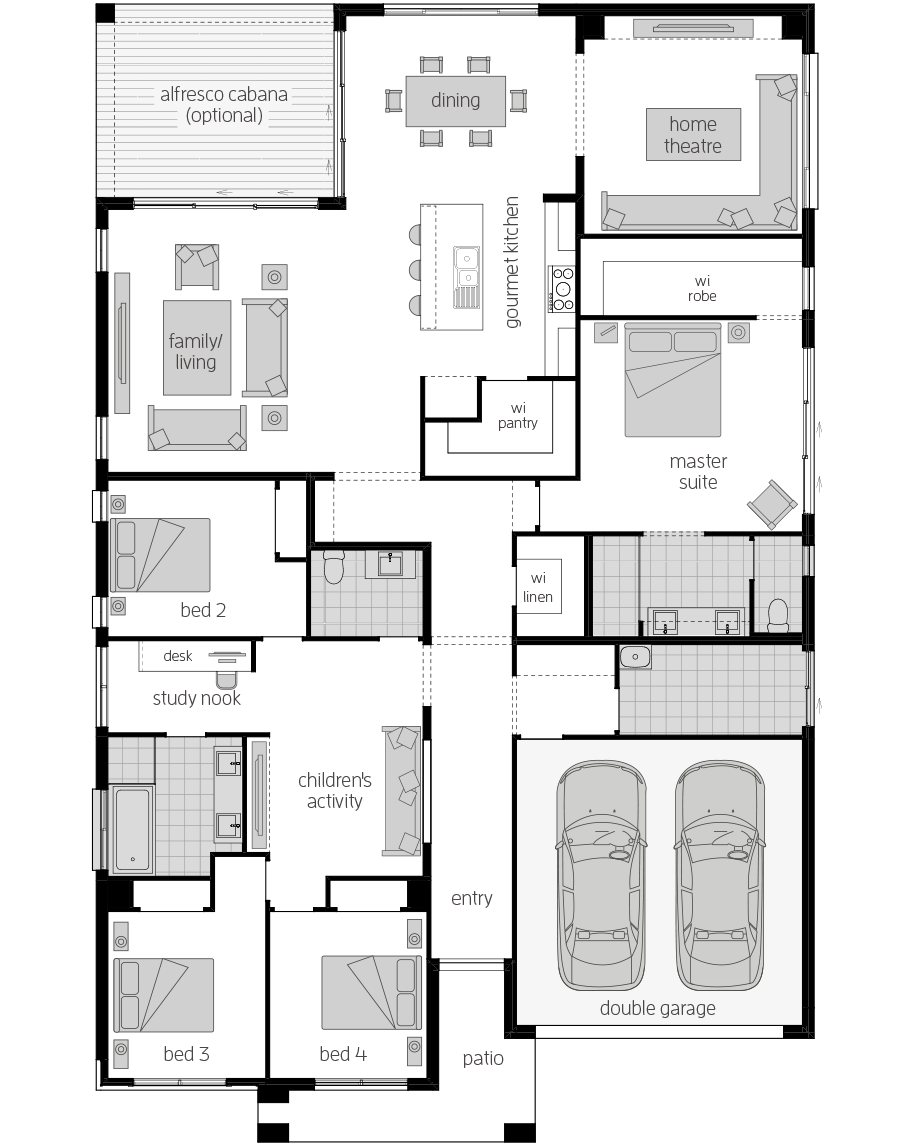 San Marino Manor 16- Single Storey Floor Plan San Marino Manor 16- Single Storey Floor Plan- McDonald Jones