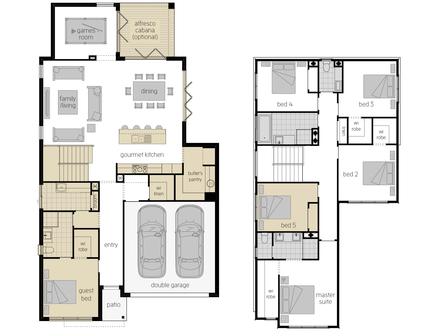 Sevilla 32- Two Storey Upgrade Floor Plan Sevilla 32- Two Storey Upgrade Floor Plan- McDonald Jones
