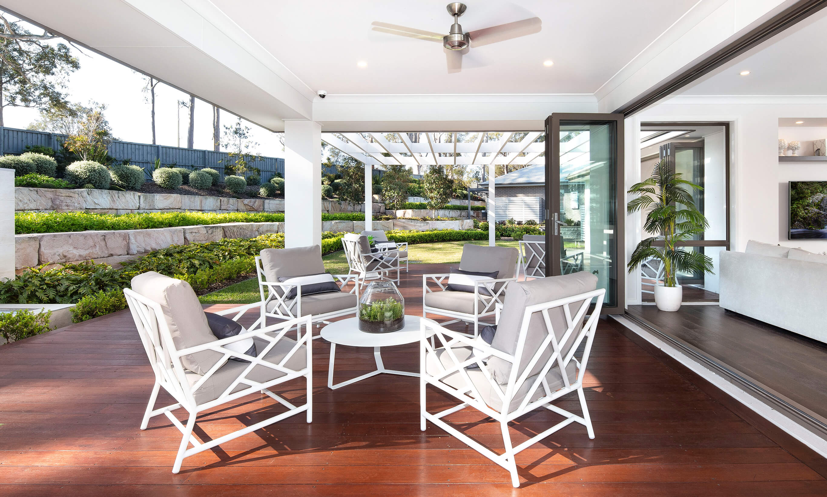 Hermitage - Alfresco Hermitage - Country Home Design - Alfresco