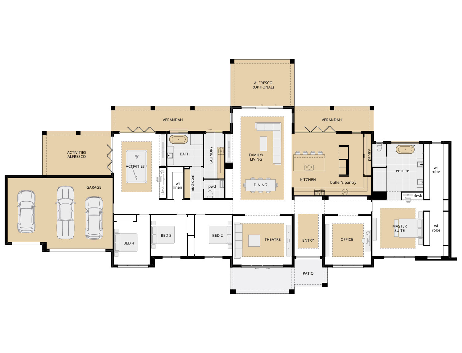 Hermitage Grande Encore Upgrades Acreage Home Designs