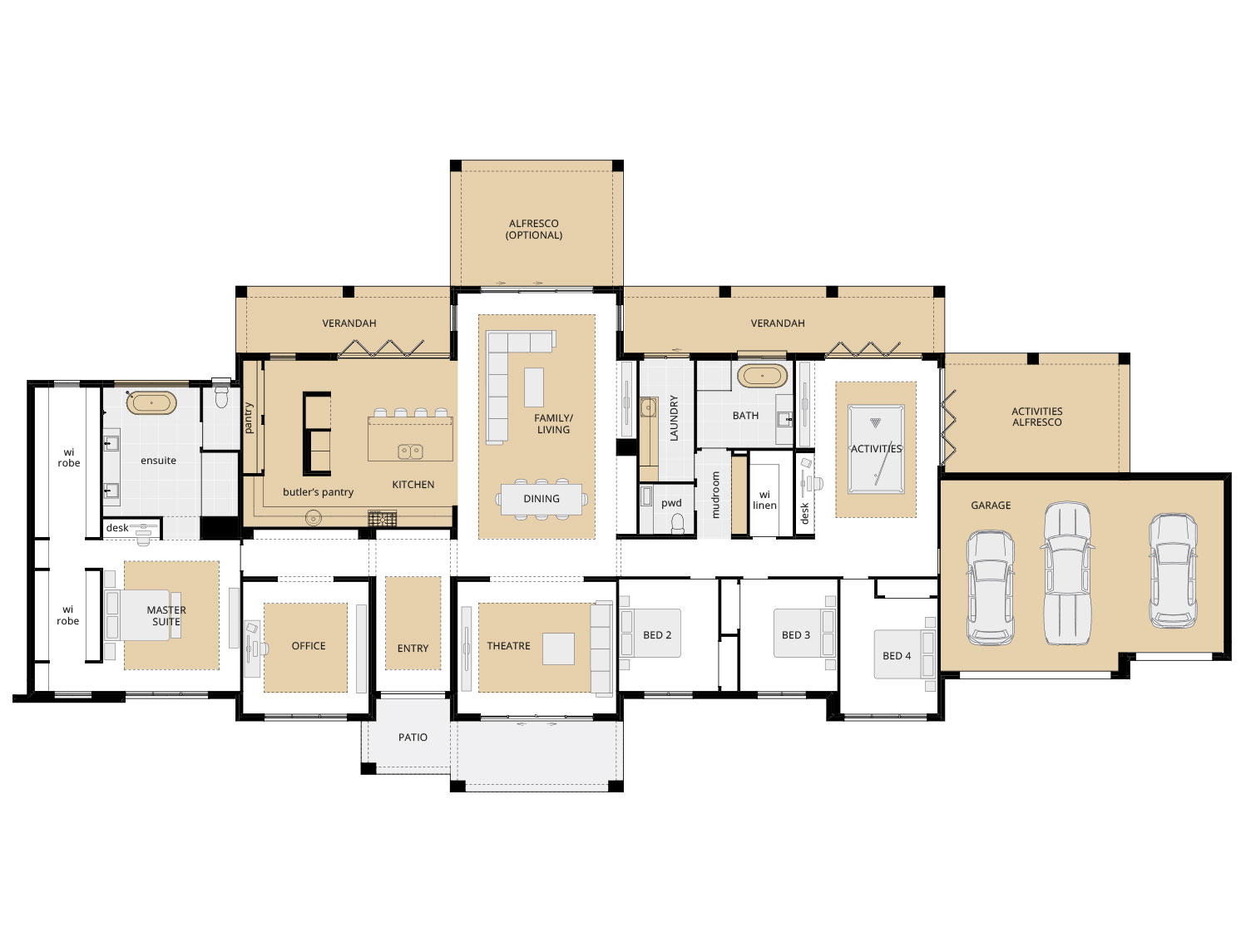 Hermitage Grande Encore Upgrades Acreage Home Designs