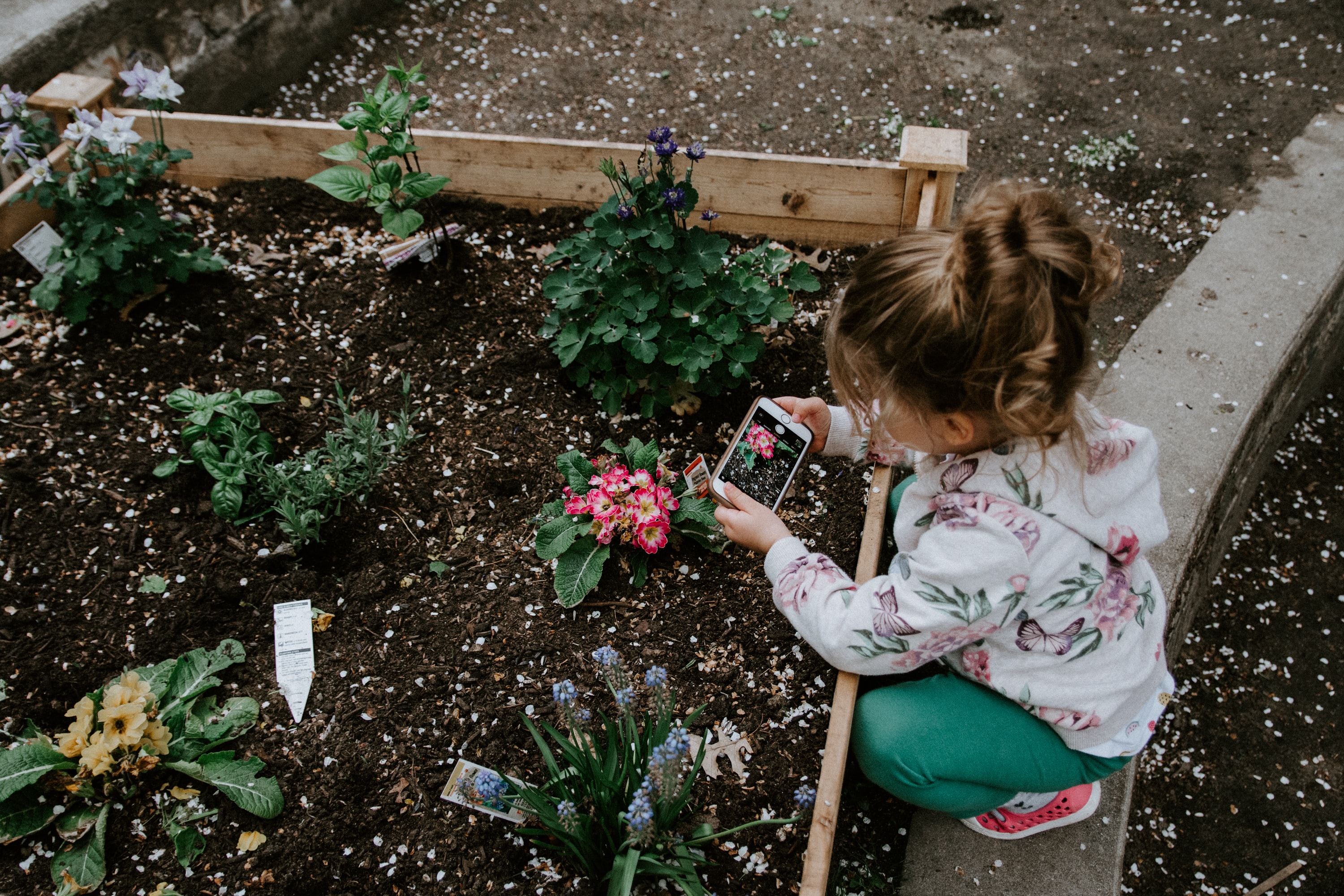 Gardening is a great activity for kids