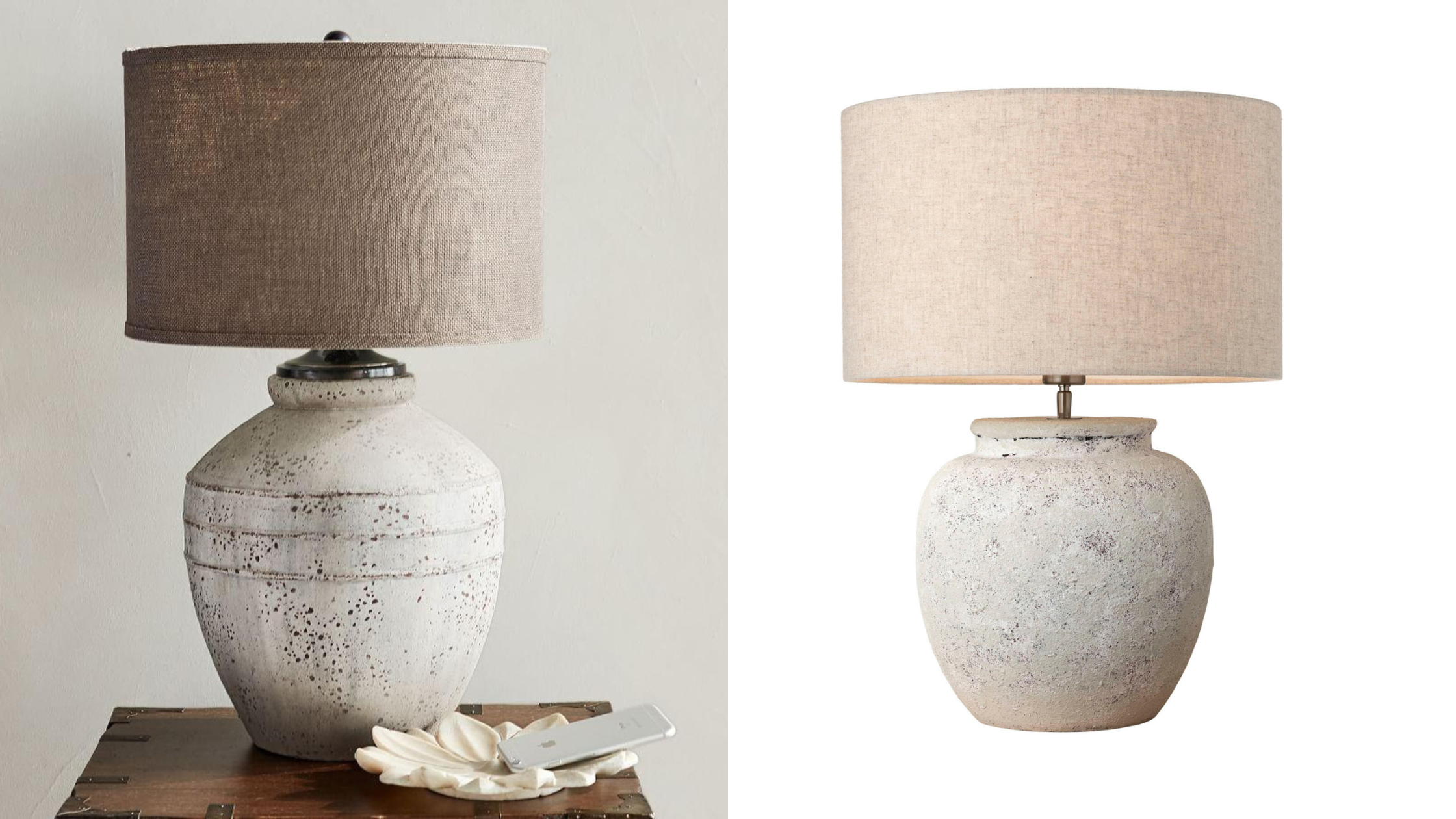 Coastal style lamps