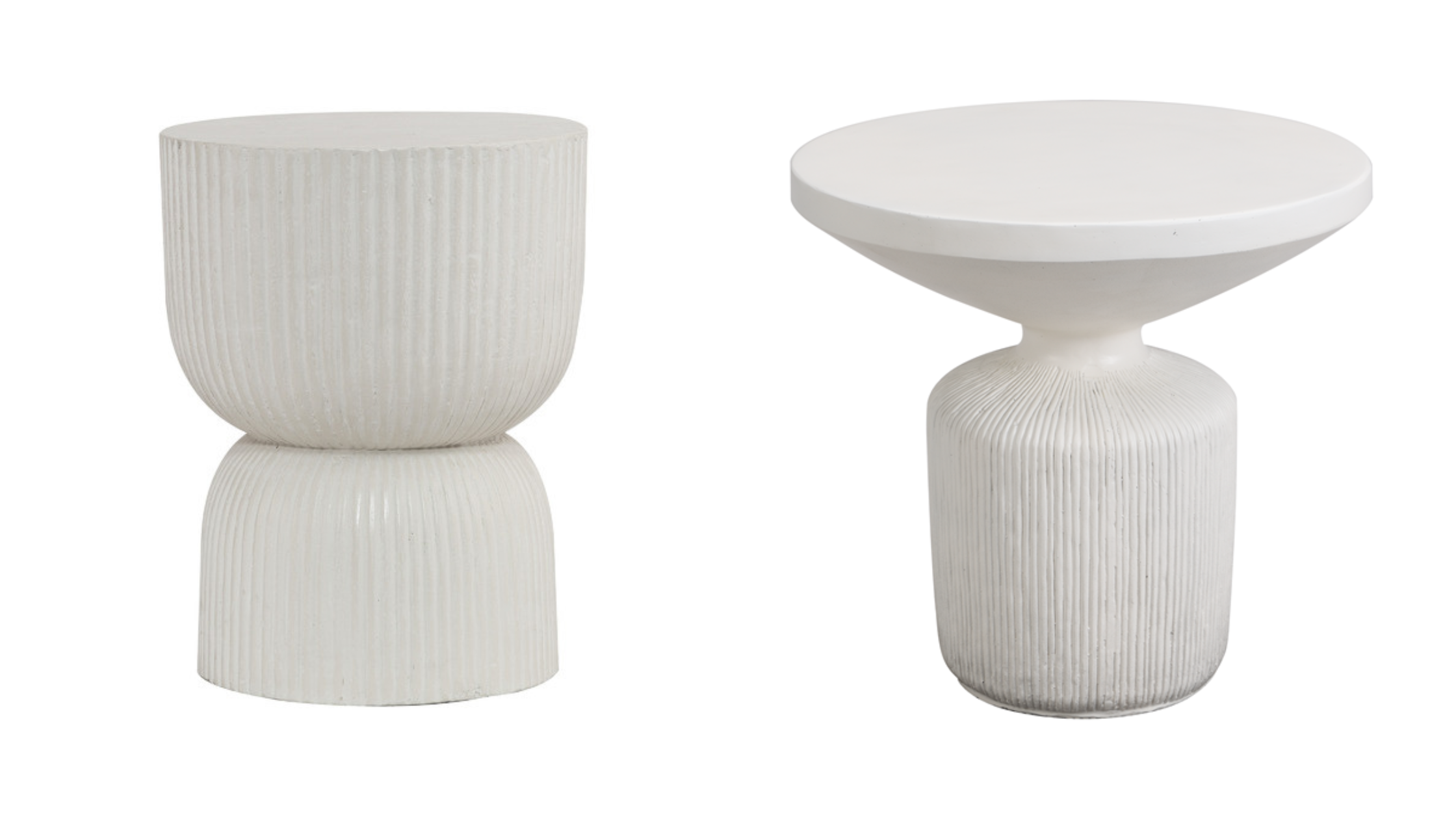 Coastal style side tables