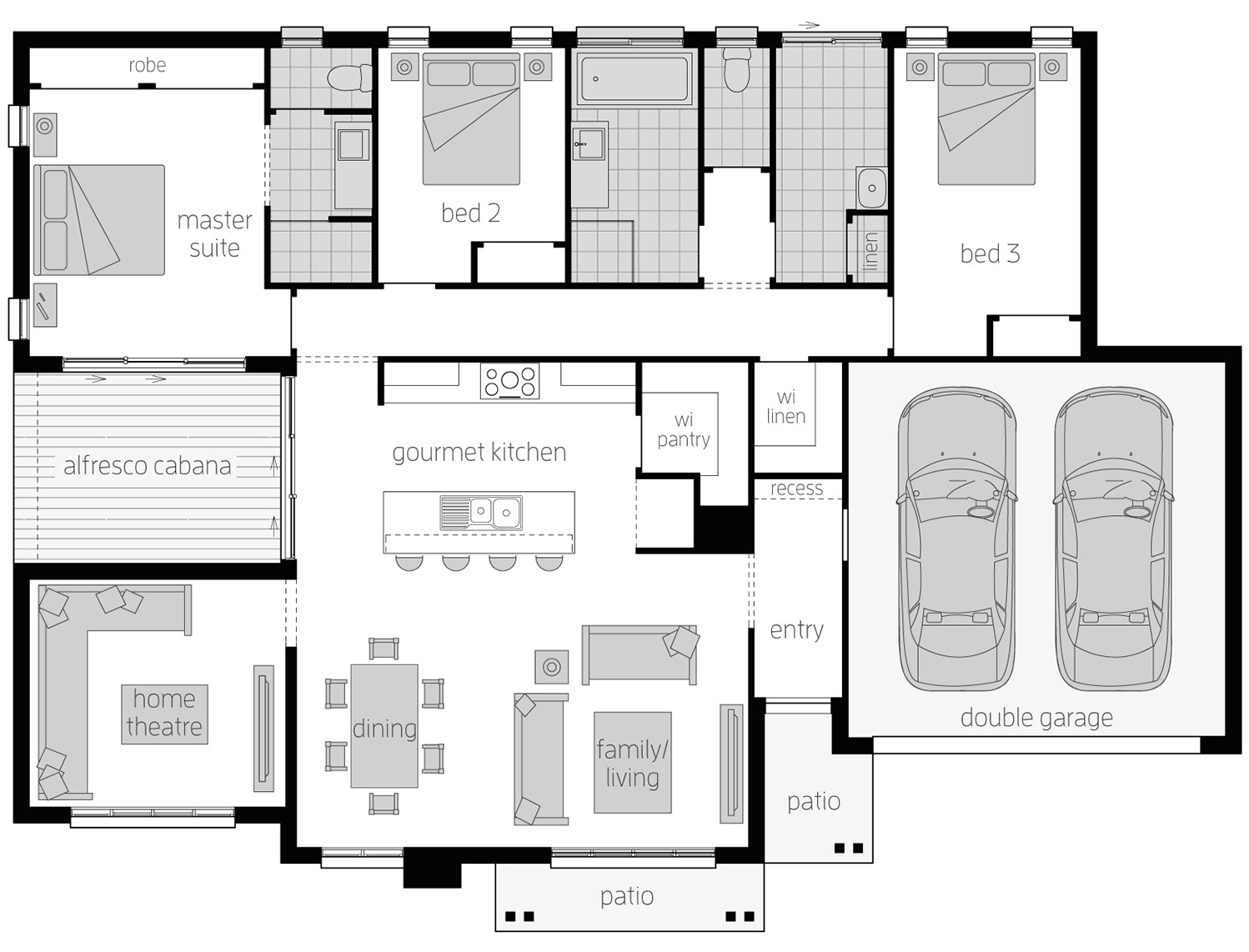 Cambridge floorplan rhs