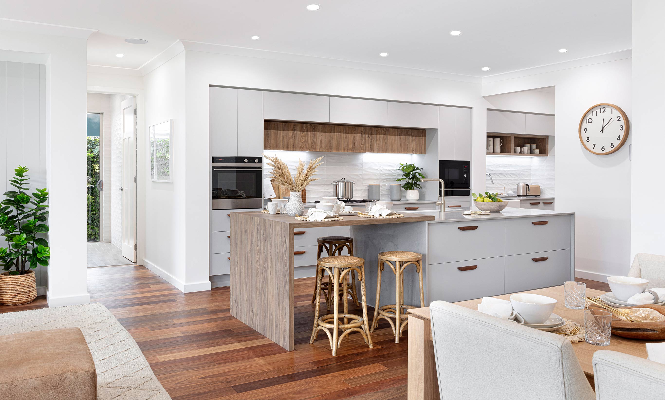 Oeganic styled new home at Wongawilli by McDonald Jones