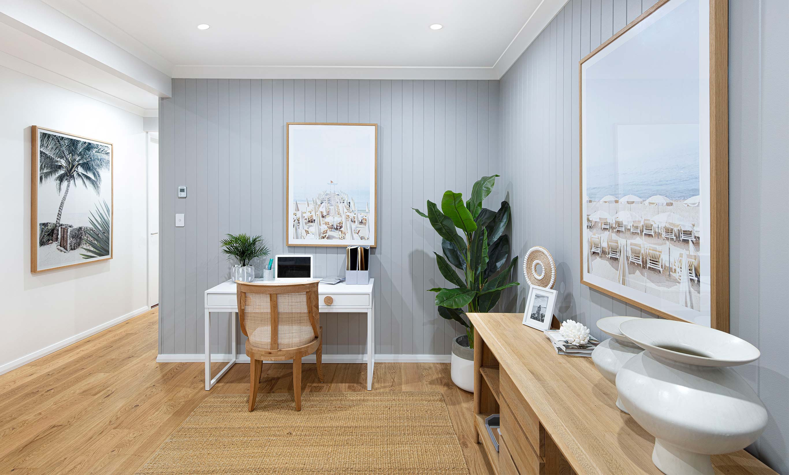 A Study Nook near the entry will