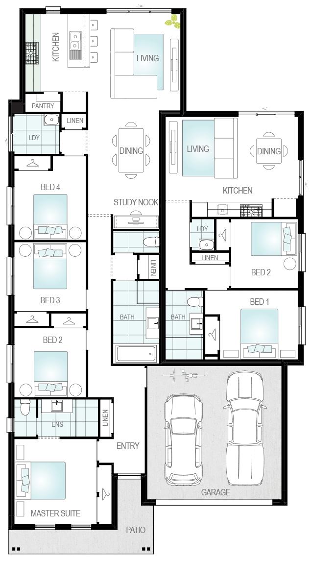 Bragado-Dual-Occupancy-Single-Storey-Home-Design-Floor-Plan