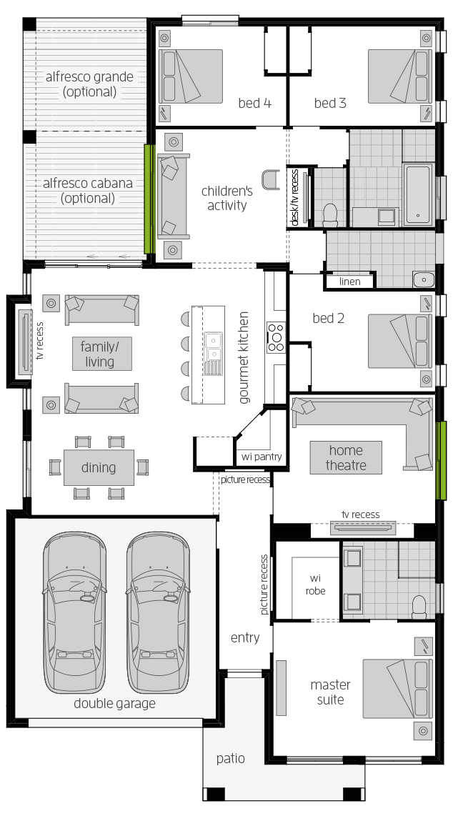 Havana 28 floorplan lhs Havana 28 floorplan lhs