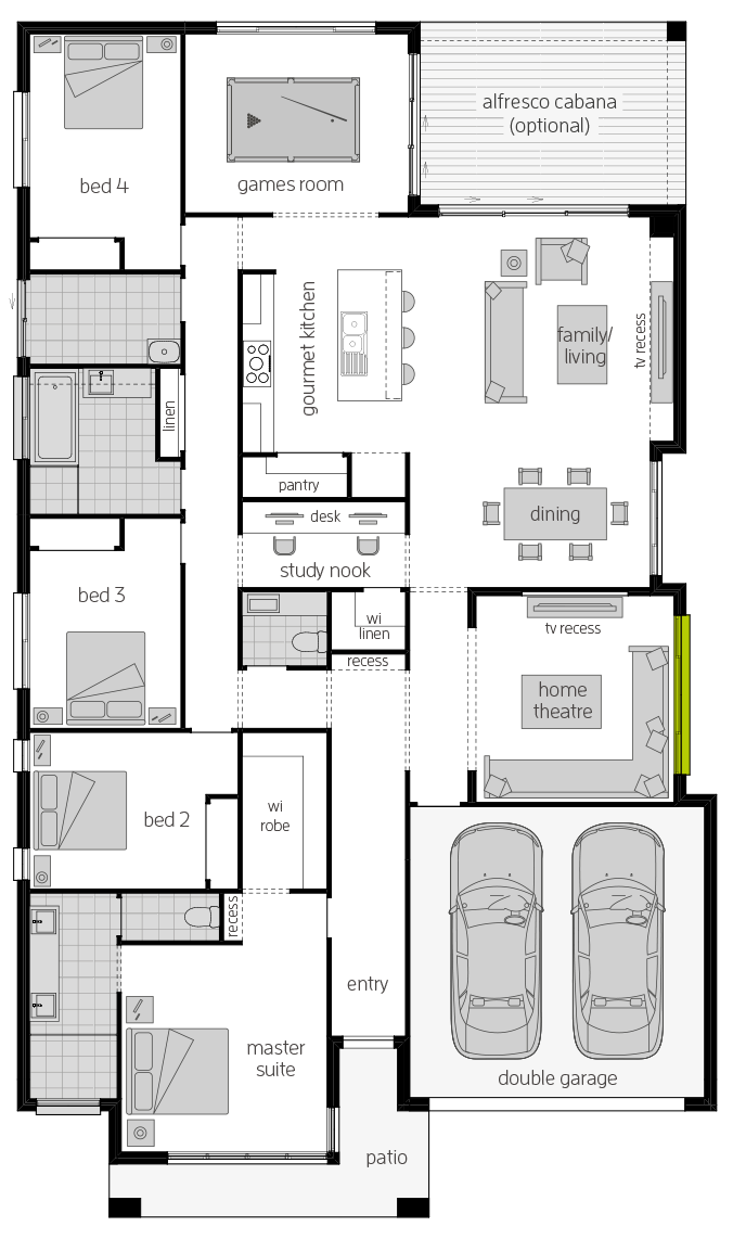 Botanica floorplan lhs Botanica floorplan lhs