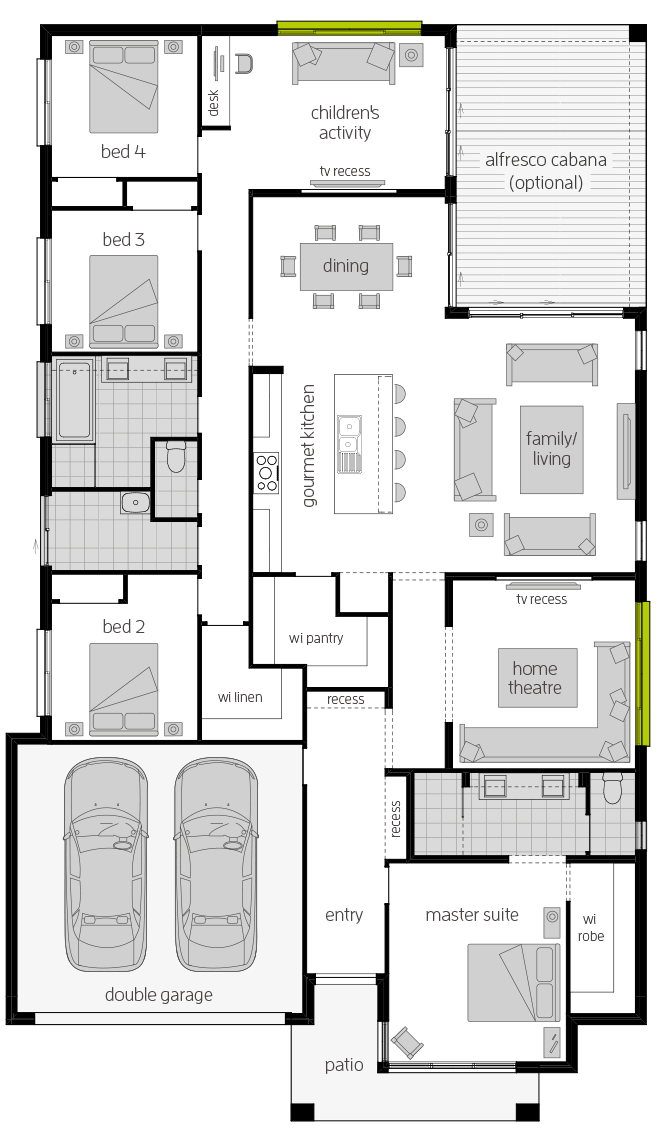 Coolum One Zero Floorplan lhs 