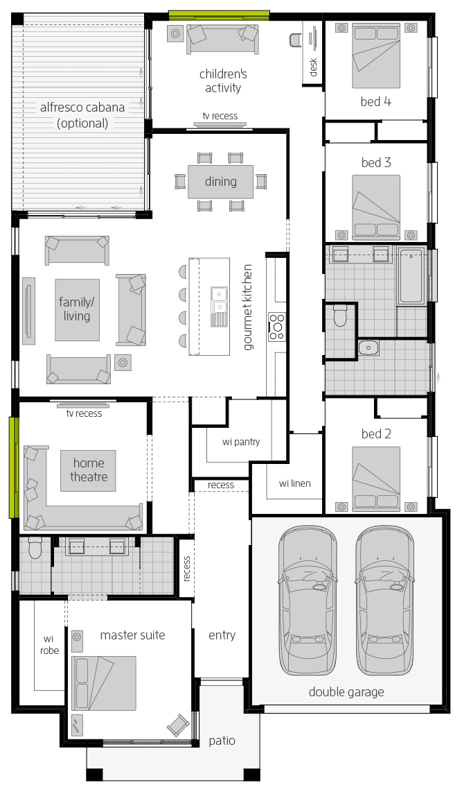 Coolum One Floorplan lhs 