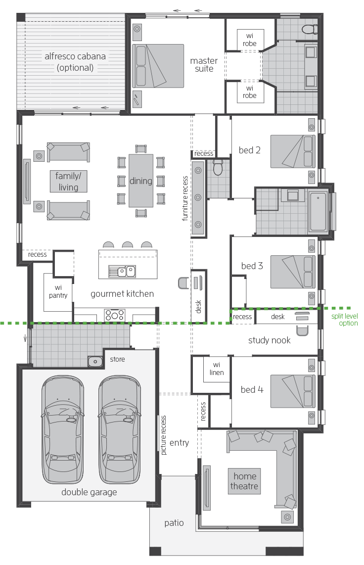 Vienna floorplan lhs Vienna floorplan lhs