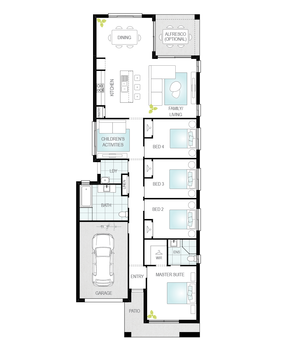 Floor Plan - Karmann - Now Series - Canberra - McDonald Jones