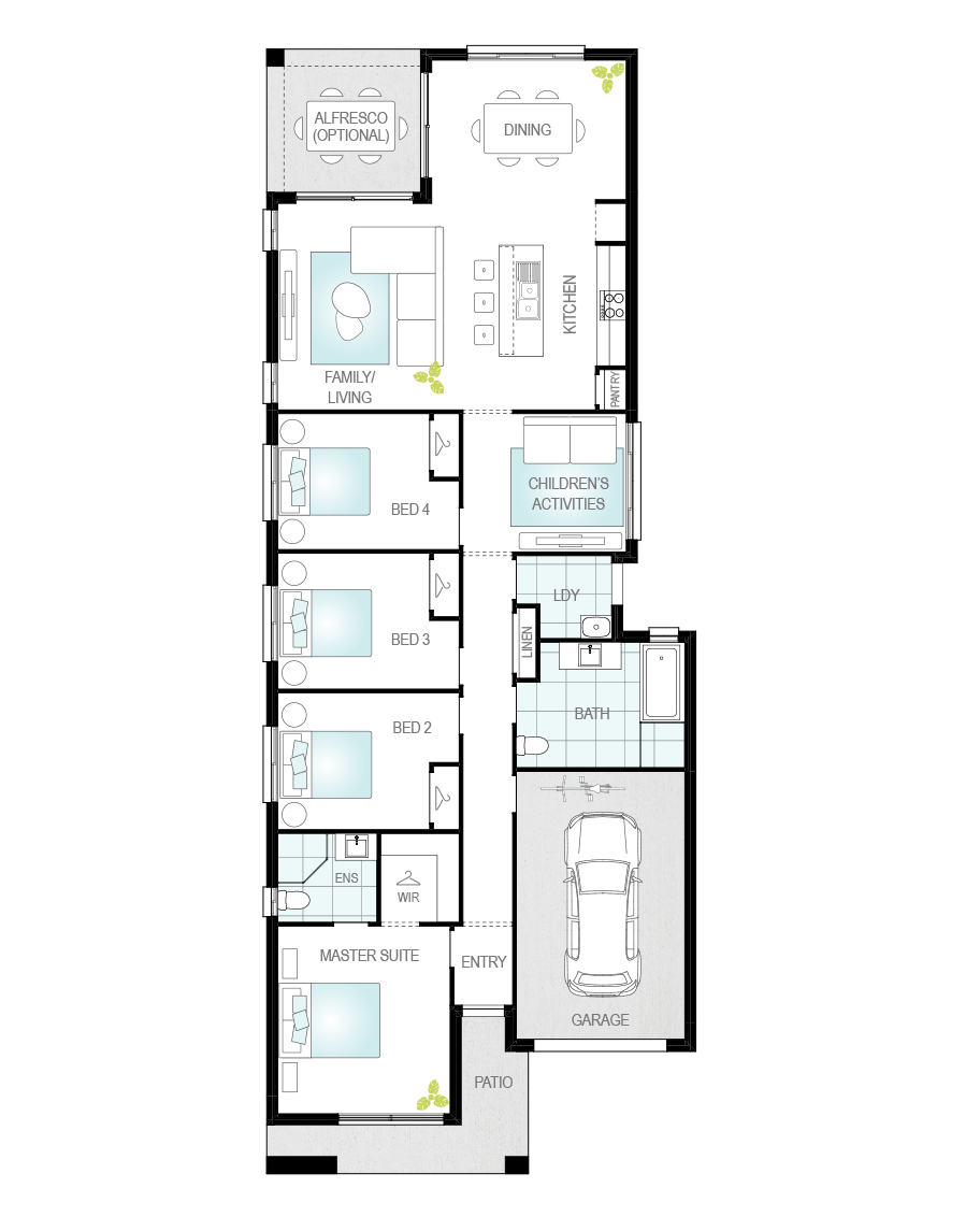 Floor Plan - Karmann - Now Series - Canberra - McDonald Jones