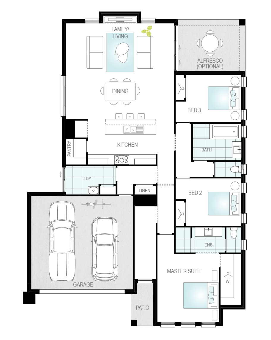 Floor Plan - McLaren - Now Series - Canberra - McDonald Jones