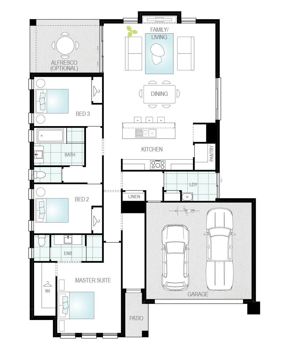 Floor Plan - McLaren - Now Series - Canberra - McDonald Jones