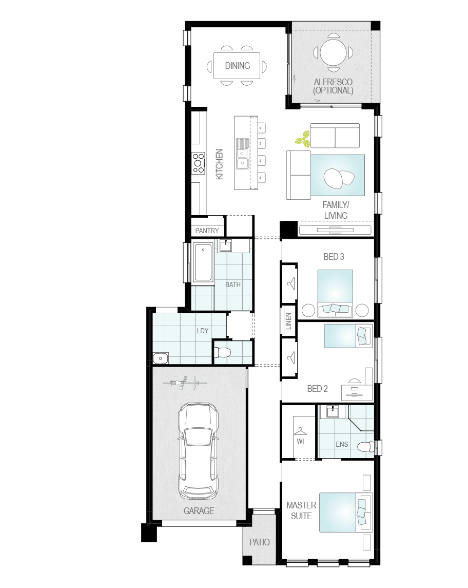 Floor Plan - Shelby Home Design - Now Series - McDonald Jones