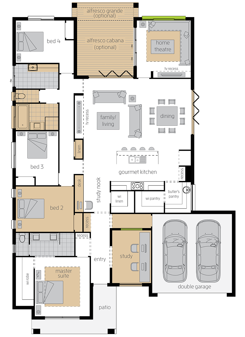 Essington Two upgrade floorplan lhs Essington Two upgrade floorplan lhs