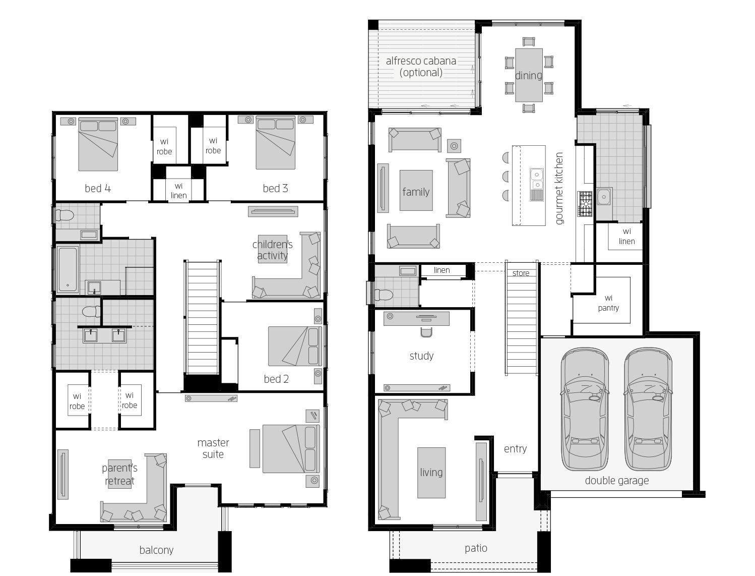 Saxonvale 36 Three-Storey Home design